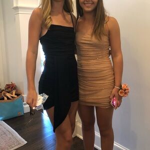 Lovers + Friends Black Mini Dress